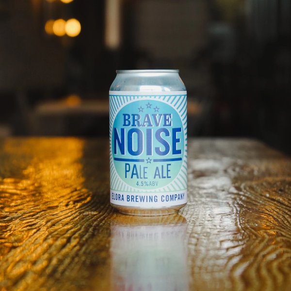 Elora Brewing and Beer. Diversity. Release Brave Noise Pale Ale