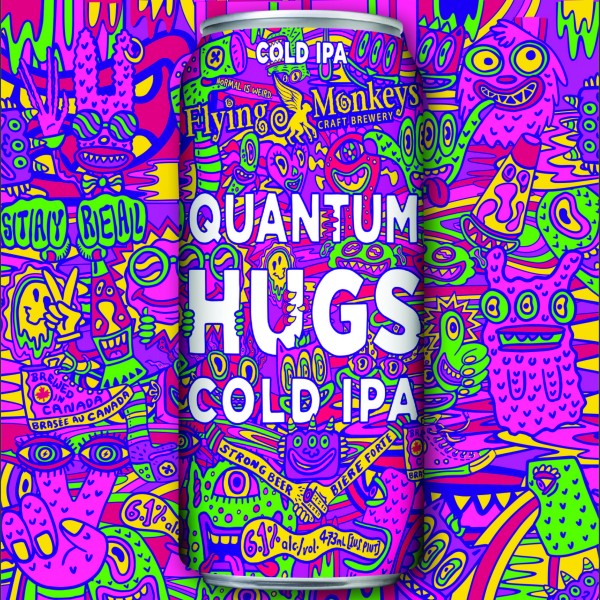 Flying Monkeys Craft Brewery Releases Quantum Hugs Cold IPA