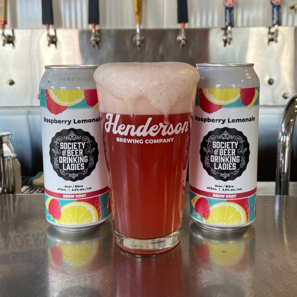 Henderson Brewing Releases Sam, Sam Cherry Hibiscus Blonde Ale and Society of Beer Drinking Ladies Raspberry Lemonale