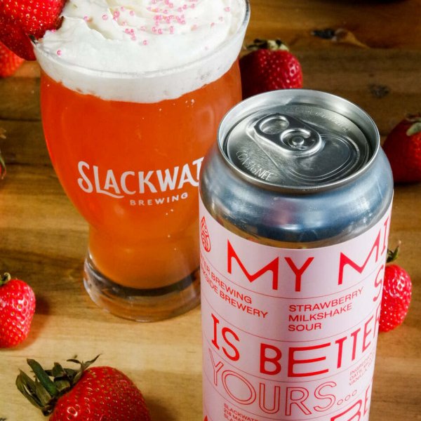 Slackwater Brewing Pen Pal Series Continues with Dear The Parkside Brewery Strawberry Milkshake Sour