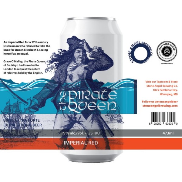 Stone Angel Brewing Releases The Pirate Queen Imperial Red Ale