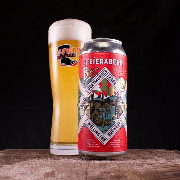 Wellington Brewery Releases Feíerabend Dortmunder Lager