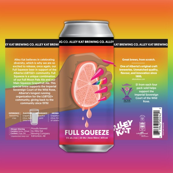 Alley Kat Brewing Brings Back Full Squeeze Ale to Support The Imperial Sovereign Court of the Wild Rose