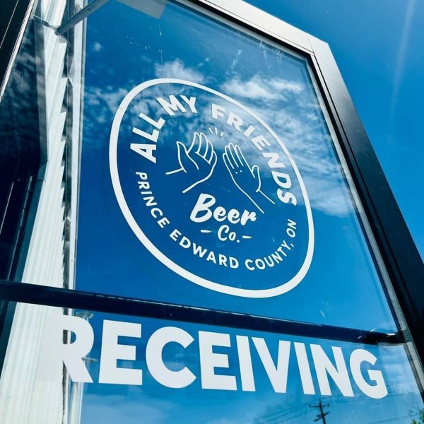 All My Friends Beer Co. Now Open in Bloomfield, Ontario