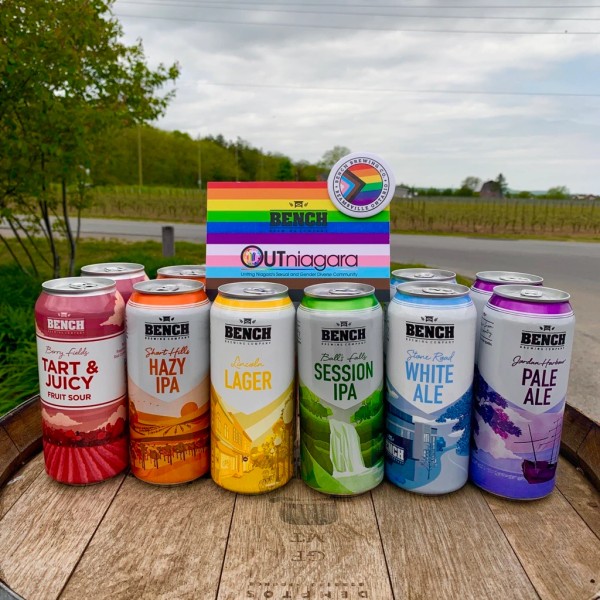 Bench Brewing Brings Back Pride Pack for OUTniagara