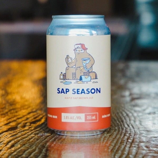 Elora Brewing Releases Sap Season Maple Sap Brown Ale