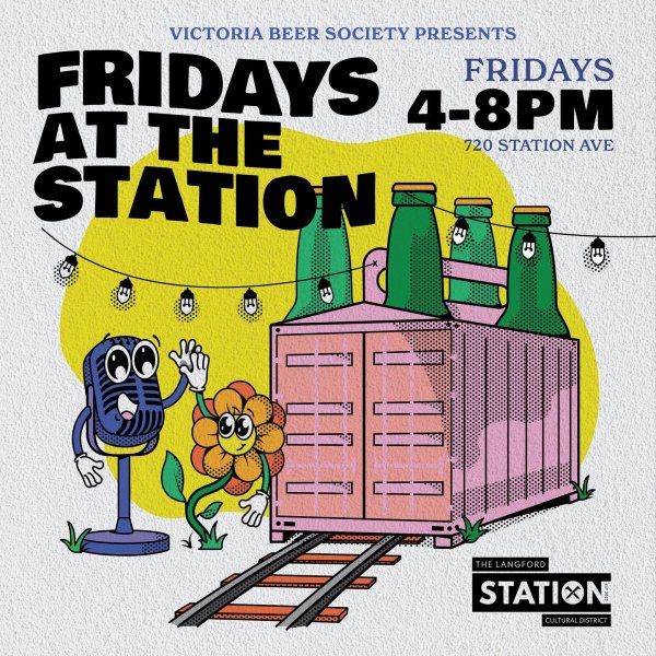 Victoria Beer Society Announces 2023 Edition of Fridays at the Station Series