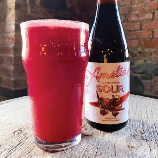 Yellowbelly Brewery Releases Amelia Blueberry/Raspberry Sour