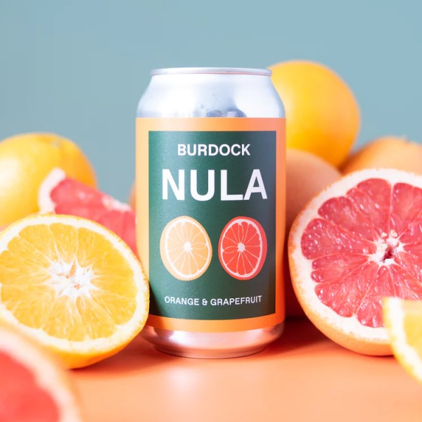 Burdock Brewery Releases NULA Orange & Grapefruit Dry-Hopped Sour