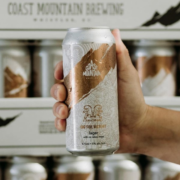 Coast Mountain Brewing and Chromag Bikes Release Dig For Victory Lager
