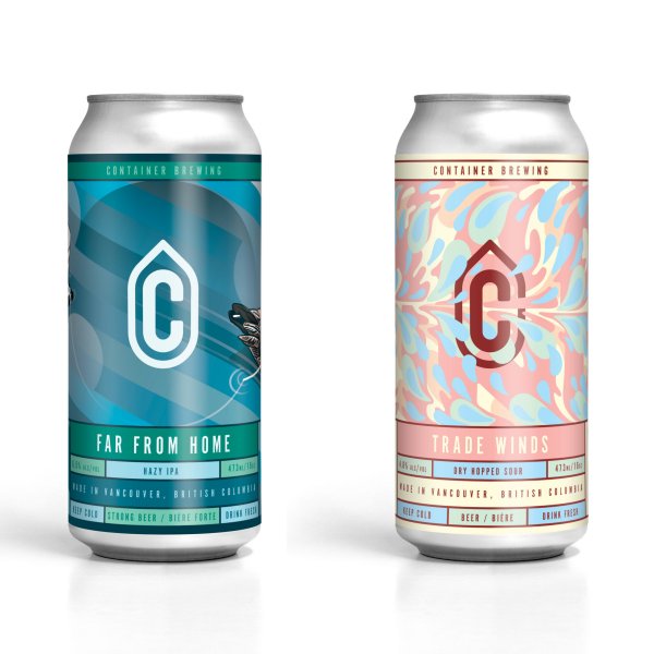 Container Brewing Releases Far From Home Hazy IPA and Trade Winds Dry-Hopped Sour