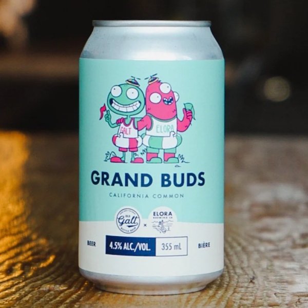 Elora Brewing and Old Galt Bottle Shop Release Grand Buds California Common