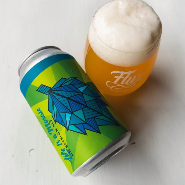 Flux Brewing Brings Back Life is a Mosaic Session Ale