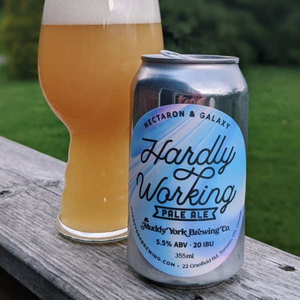 Muddy York Brewing Brings Back Nectaron & Galaxy Edition of Hardly Working Pale Ale