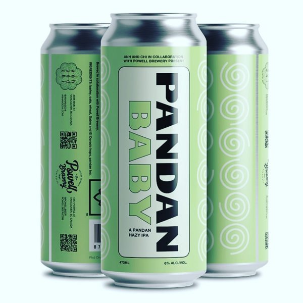Powell Brewery & Anh and Chi Release Pandan Baby Hazy IPA
