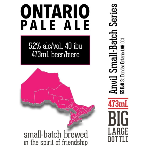 Shawn & Ed Brewing Anvil Small-Batch Series Continues with Ontario Pale Ale