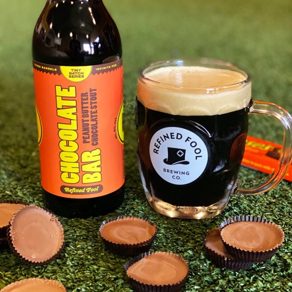 Refined Fool Brewing Releases Chocolate Bar Peanut Butter Chocolate Stout