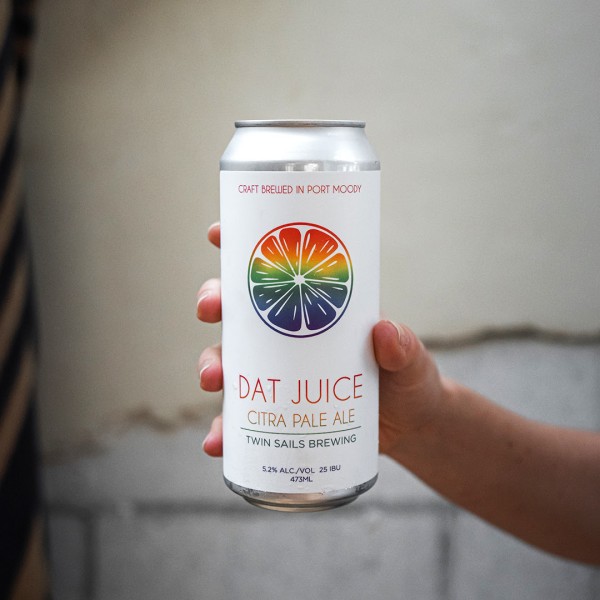 Twin Sails Brewing Releases Pride Edition of Dat Juice Citra Pale Ale for Vancouver Queer Film Festival