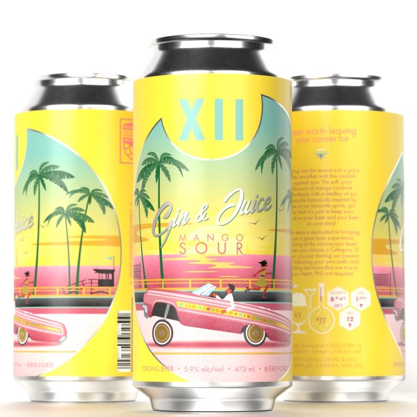 Category 12 Brewing Releases Gin & Juice Mango Sour