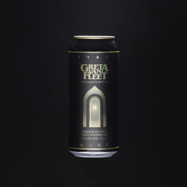 Farm League Brewing and Greta Van Fleet Release Dreams in Gold Hazy Golden Ale