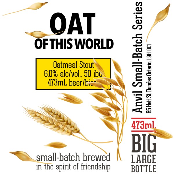 Shawn & Ed Brewing Anvil Small-Batch Series Continues with Oat Of This World Oatmeal Stout