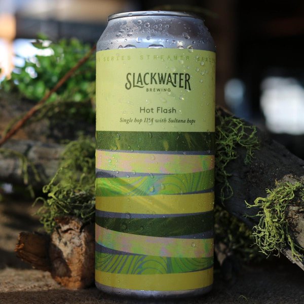 Slackwater Brewing Streamer Single-Hop IPA Series Continues with Hot Flash with Sultana Hops