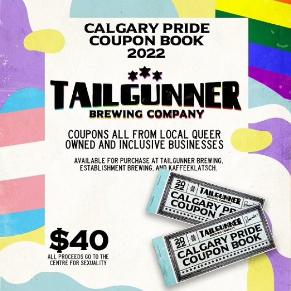 Tailgunner Brewing Releases Calgary Pride Coupon Book for Local Queer-Friendly Businesses