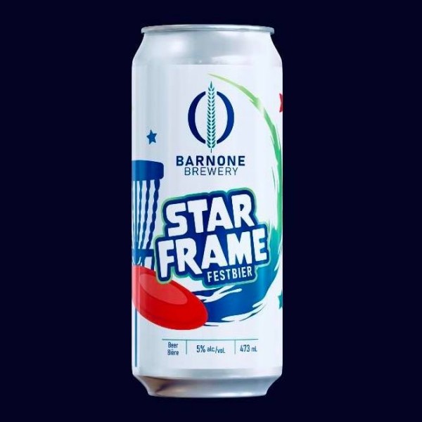 Barnone Brewing Releasing Star Frame Festbier for National Disc Golf Championships