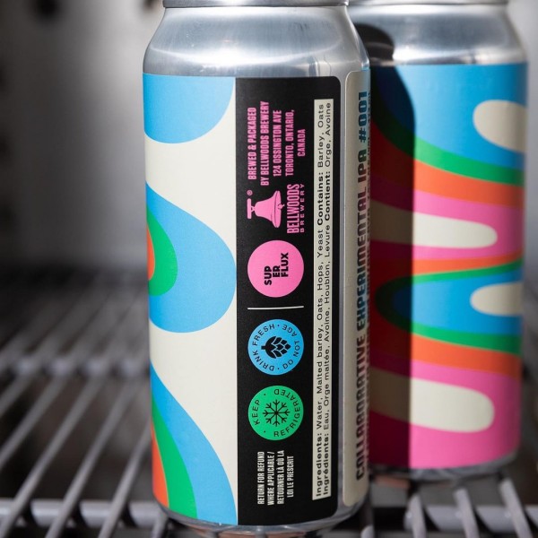Bellwoods Brewery and Superflux Beer Company Release Collaborative Experimental IPA #001