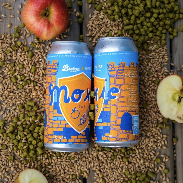 Breton Brewing and Island Folk Cider House Bring Back Moxie Graf