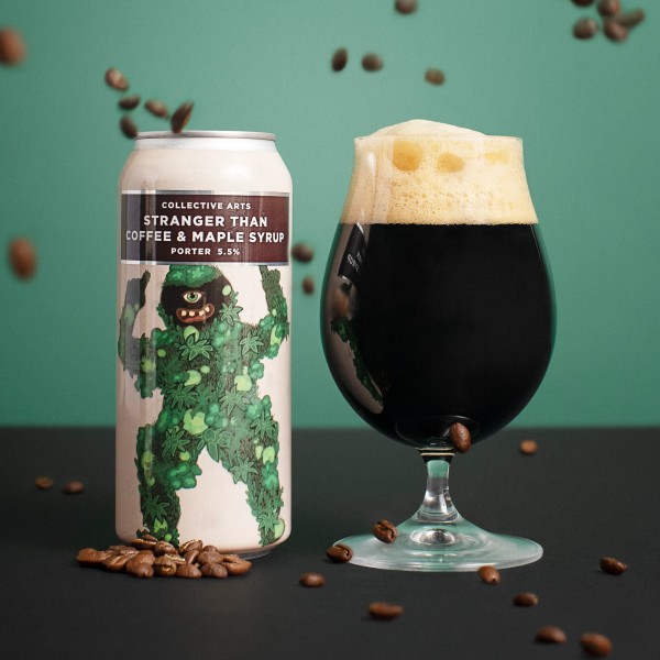 Collective Arts Brewing Releases Stranger Than Coffee & Maple Syrup Porter