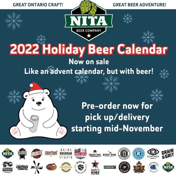 Nita Beer Co. Curating 5th Annual Collaborative Craft Holiday Beer Calendar