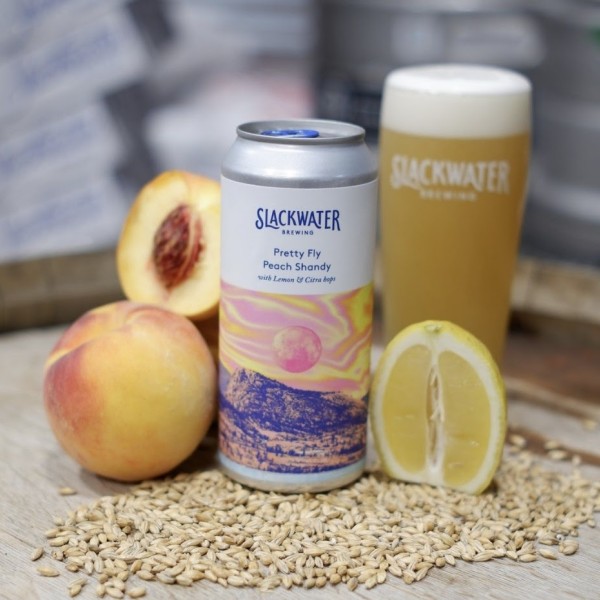Slackwater Brewing Releases Pretty Fly Peach Shandy