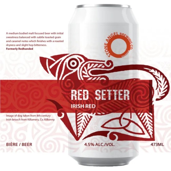Stone Angel Brewing Releases Red Setter Irish Red Ale