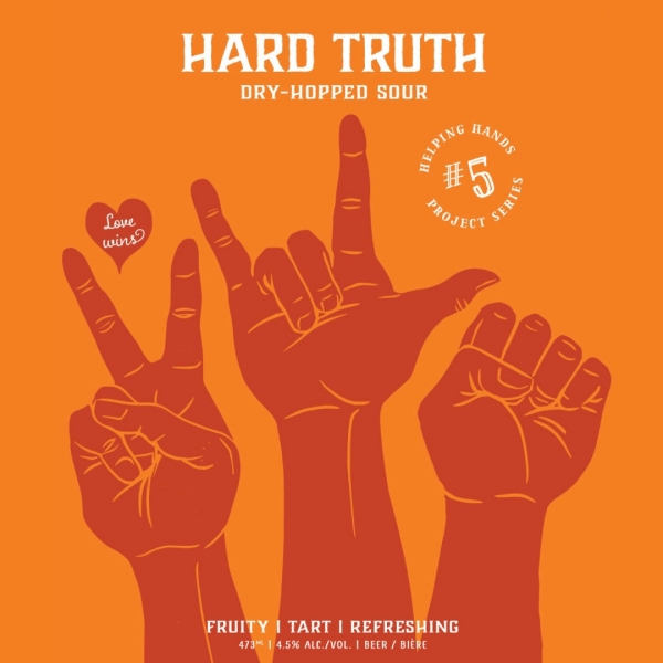 Strange Fellows Brewing Helping Hands Series Continues with Hard Truth Dry-Hopped Sour