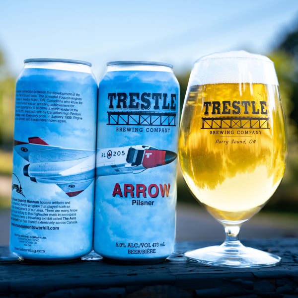 Trestle Brewing Arrow German Pilsner Now Available at LCBO