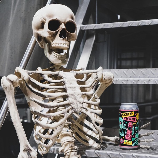 Banished Brewing Releases Skelephone Greenish-Blue IPA