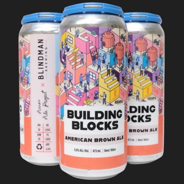 Blindman Brewing and Annex Ale Project Release Building Blocks American Brown Ale