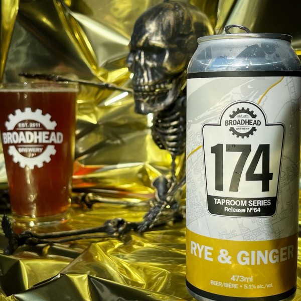 Broadhead Brewery 174 Taproom Series Continues with Rye & Ginger Ale