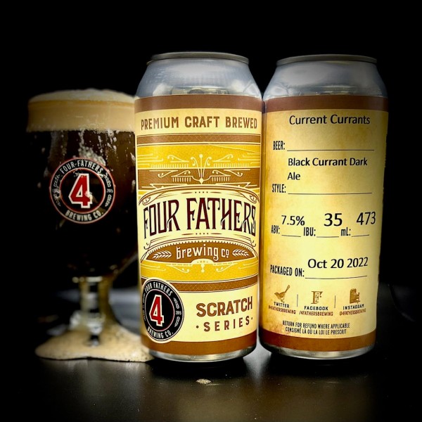 Four Fathers Brewing Releases Current Currants Dark Ale