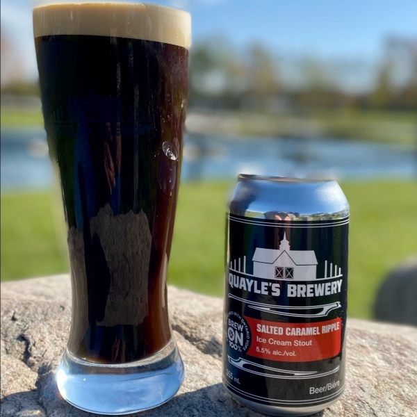 Quayle’s Brewery Releases Salted Caramel Ripple Ice Cream Stout Canadian Beer News