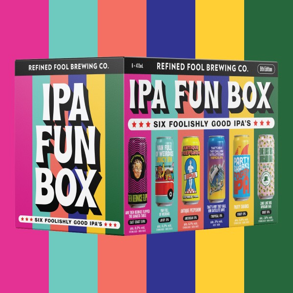Refined Fool Brewing Releases 5th Edition of IPA Fun Box