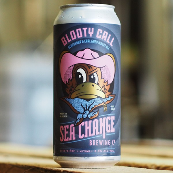 Sea Change Brewing Releases Blooty Call Blueberry & Earl Grey Wheat Ale