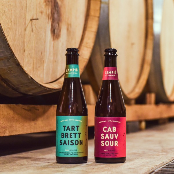 Campio Brewing Launching Wild Ales Series with Tart Brett Saison and Cab Sauv Sour