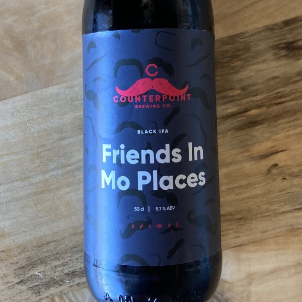 Counterpoint Brewing Releases Friends In Mo Places Black IPA for Movember Canada