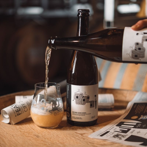 The Establishment Brewing Company Releases Second Hand News Mixed Culture Saison