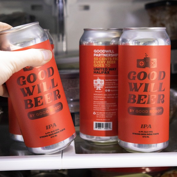 Good Robot Brewing Goodwill Beer Series Continues with United Way IPA