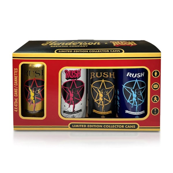 Henderson Brewing and Rush Release Limited Edition Holiday Pack