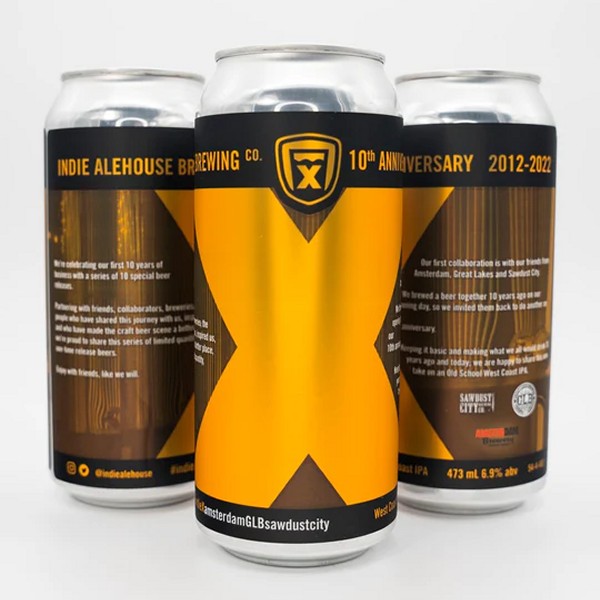 Indie Alehouse Launches Indie X Collaboration Series with West Coast IPA