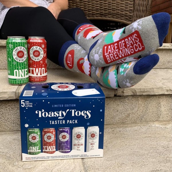 Lake of Bays Brewing Releases 2022 Edition of Toasty Toes Taster Pack